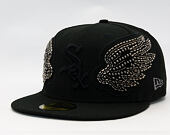 Kappe New Era - MLB Tonal Wing 59FIFTY - Chicago White Sox - Black