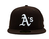 Kappe New Era - MLB Seasonal 59FIFTY - Oakland Athletics - Burnt Wood - Brown