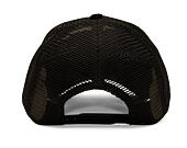 Kappe Ed Hardy - Embroidery Applique Cord 5 Panel Trucker Cap - Black