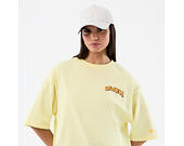 T-Shirt New Era - Branded Beach Party Graphic Oversized Tee - Yellow