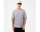 T-Shirt New Era - MLB Waffle Box Tee - NY Mets - Grey