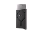 Kartenetui Secrid - Cardprotector Fluted for Magsafe Premium - Silver