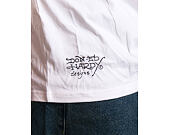 T-Shirt Ed Hardy - Mens Don Wolf Eagle Panther Relaxed T-Shirt - White