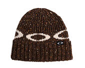 Mütze Oakley - W. Ellipse Ribbed Beanie - Dark Umber