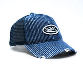 Kappe Von Dutch - Baseball - Striped Corduroy Patch - Navy
