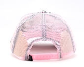 Damen Kappe Von Dutch - Baseball - Velvet Print Embroidery - Pink / Camo