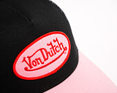 Damen Kappe Von Dutch - Baseball - Galaxy Mesh Patch - Black / Pink