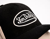 Kappe Von Dutch - Baseball - Corduroy Patch Premium - Black