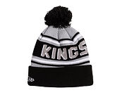 Mütze New Era - NHL Evergreen Wordmark Pom Medium Knit - LA Kings - Team Color