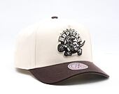 Kappe Mitchell & Ness - NBA Brown And Cream Pro Snapback Hwc - Toronto Raptors - Cream