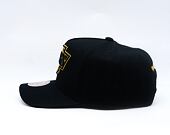 Kappe Mitchell & Ness - NHL Black And Gold Pro Snapback - Chicago Blackhawks - Black