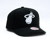 Kappe Mitchell & Ness - NBA 404 Club Neon Pro Snapback - Miami Heat - Black