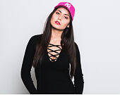 Damen Kappe New Era - MLB Essential 9FORTY - NY Yankees - Pink / White