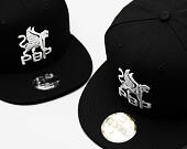Kappe Prague Black Panthers 2017 59FIFTY Schwarz/Weiß