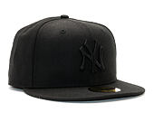 Kappe New Era - MLB Black on Black 59FIFTY - NY Yankees - Black