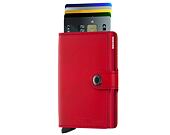 Geldbörse Secrid Miniwallet Original Red/Red