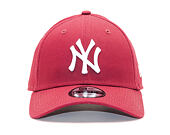 Kappe New Era - MLB Essential 9FORTY - NY Yankees - Cardinal / White