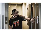 Hut Kangol Stripe Lahinch Black