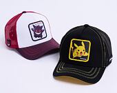 Kappe Capslab - Trucker Pokémon - Pikachu - Black / Black