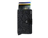 Geldbörse Secrid Miniwallet Ornament Black