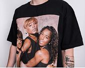 T-Shirt Mister Tee Tlc Group Logo Oversize Tee Black