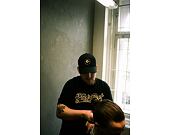 Kappe Brixton Rival Stamp X MP Mesh Cap Black