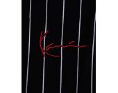 T-Shirt Karl Kani - Small Signature Pinstripe Tee - Black/White
