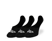 3 Paar Socken New Era Flag Invisible 3Pack Black