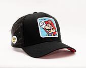Kappe Capslab Trucker - Nintendo - Super Mario - Schwarz / Himmelblau