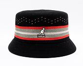 Hut Kangol Slick Stripe Bin Black
