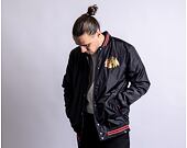 Jacke '47 Brand NHL Chicago Blackhawks Core Poly Fill '47 Drift Track Jacket Jet Black