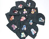 Mütze Mitchell & Ness XL LOGO PATCH KNIT HWC Atlanta Hawks Black