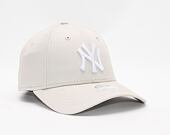 Damen Kappe New Era - 9FORTY League Essential - NY Yankees - Stone / White