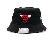 Hut New Era NBA Print Infill Bucket Chicago Bulls Black