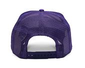 Kappe New Era - NBA Team Clear 9FORTY Trucker - LA Lakers - White / Red
