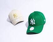 Damen Kappe New Era - MLB Essential 9FORTY - NY Yankees - Kelly Green / White