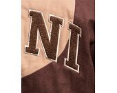 Jacke Karl Kani Retro Patch Wavy Block College Jacket braun/sand/off white