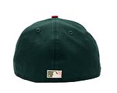 Kappe New Era 59FIFTY MLB "Leaf Drop" WS Patch - NY Yankees - Green / White