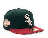 Kappe New Era 59FIFTY MLB "Leaf Drop" WS Chicago White Sox Green / White