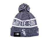 Mütze New Era MLB Jake Cuff Knit Chicago White Sox Black / White