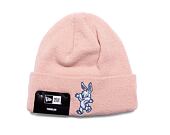 Kinder Mütze New Era Kids Looney Tunes Knit Bugs Bunny Blush Sky Pink
