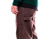 Hose Karl Kani OG Washed Patchwork Carpenter Pants braun/taupe