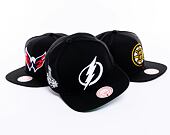 Kappe Mitchell & Ness NHL Top Spot Snapback Tampa Bay Lightning Black