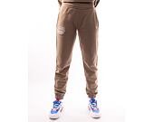 Damen Trainerhose New Era Arch Wordmark Joggers Ash Brown / White