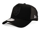 Kappe New Era 9FORTY Trucker National Team - Slowakei Schwarz / Schwarz