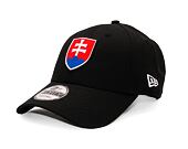 Kappe New Era 9FORTY National Team - Slovakia Black