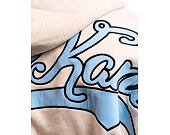 Pullover Karl Kani Chest Signature Os Full Zip Diner Hoodie vanilla melange