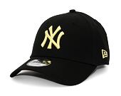 Kappe New Era 9FORTY MLB League Essential - NY Yankees - Black / Cyber Green