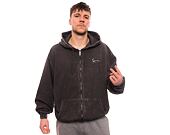 Pullover Karl Kani Chest Signature Os Washed Full Zip Skull Hoodie anthracite
