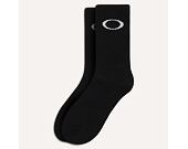 Socken Oakley Ellipse  3 pack Crew Sock Black